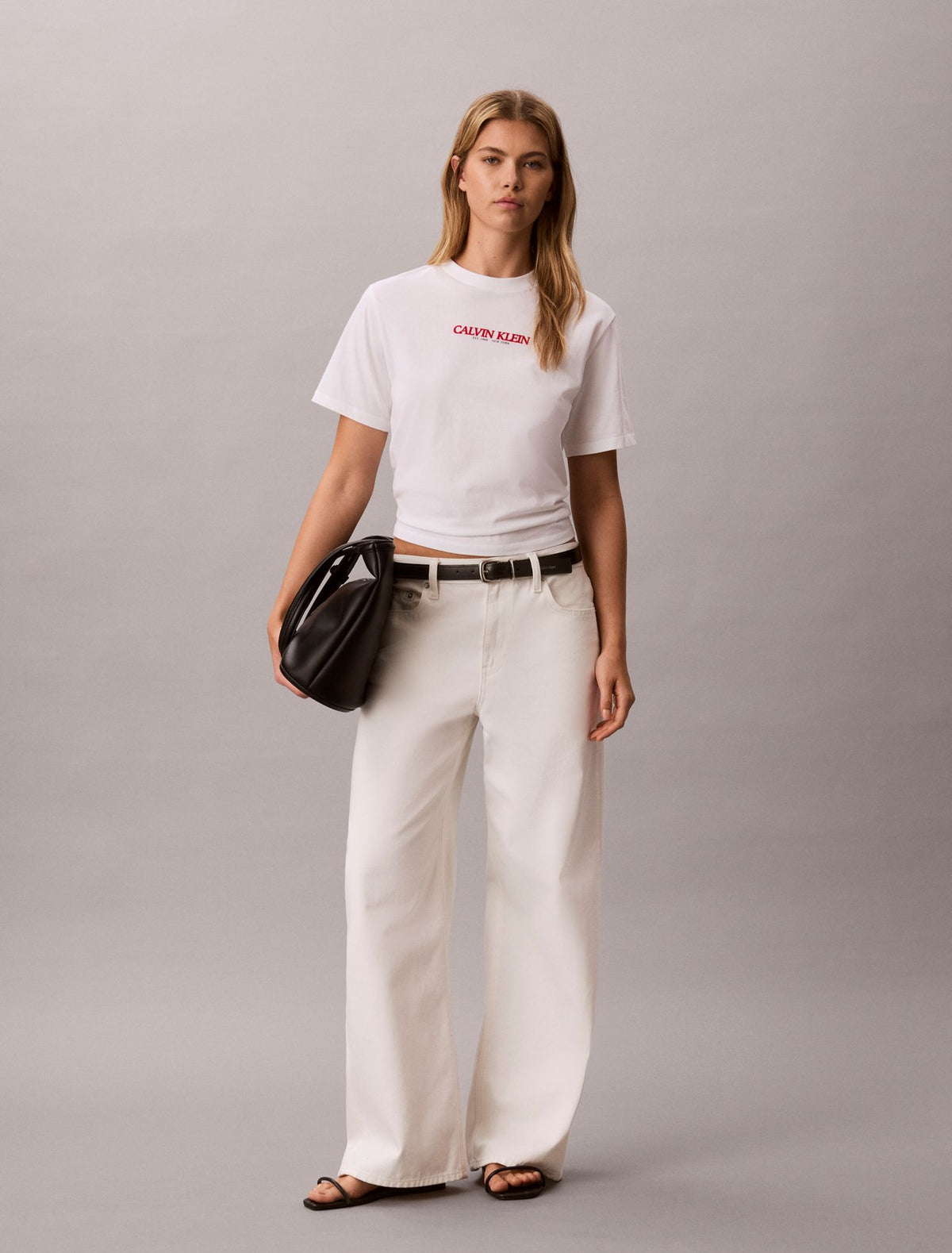 Calvin Klein Logo Graphic Boxy Tee - Calvin Klein Women