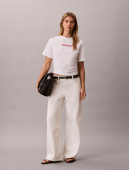 Calvin Klein Logo Graphic Boxy Tee - Calvin Klein Women
