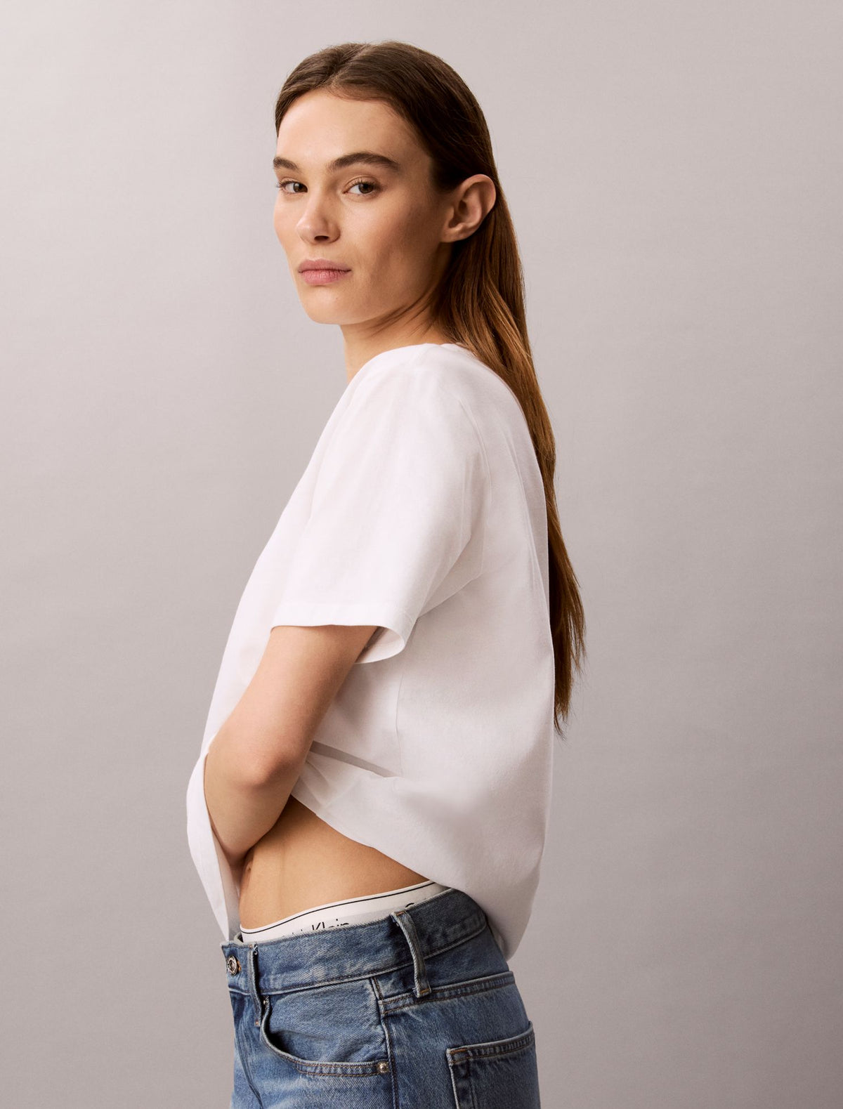 Boxy CK NY Graphic Tee - Calvin Klein Women