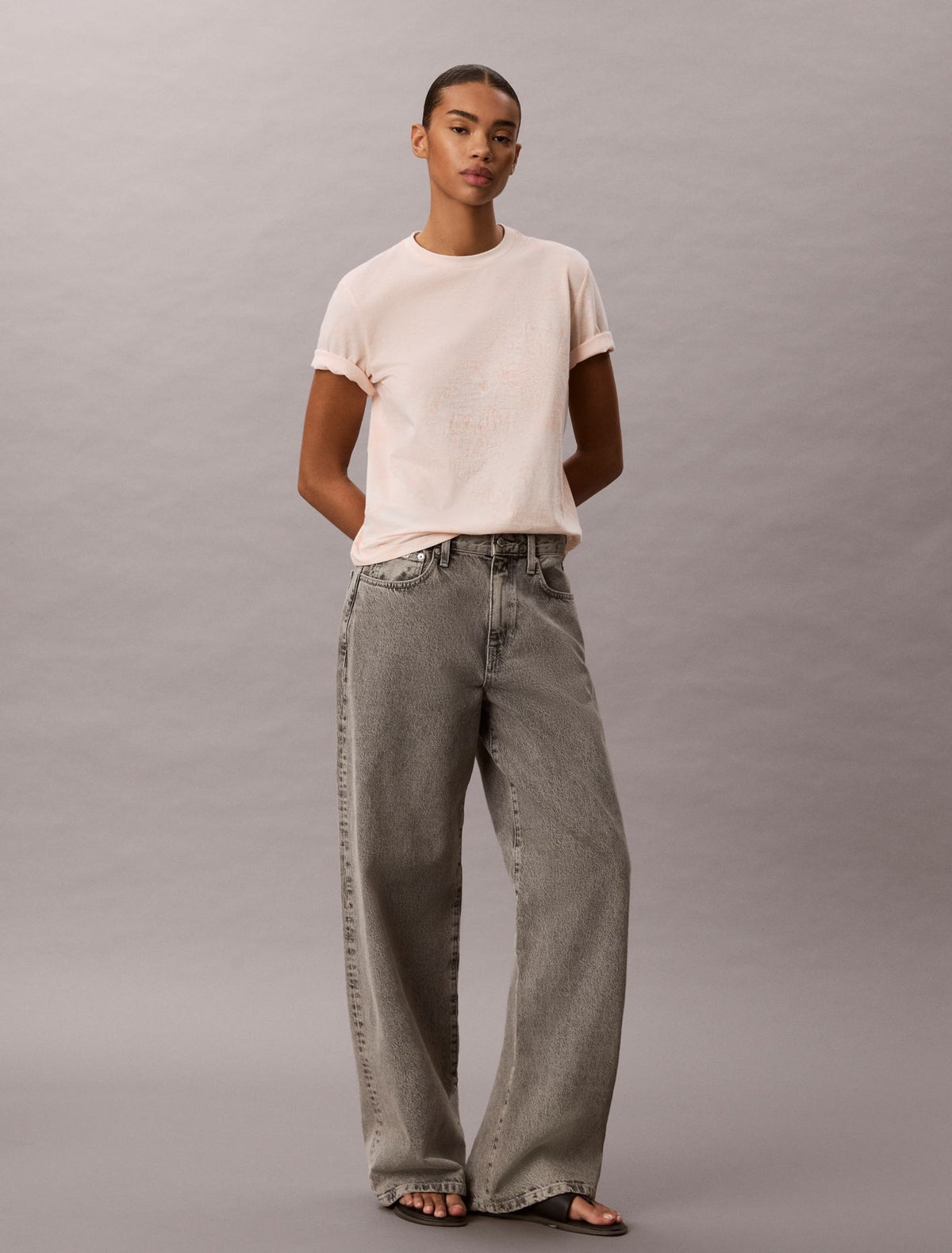 Floral Graphic Classic Tee - Calvin Klein Women