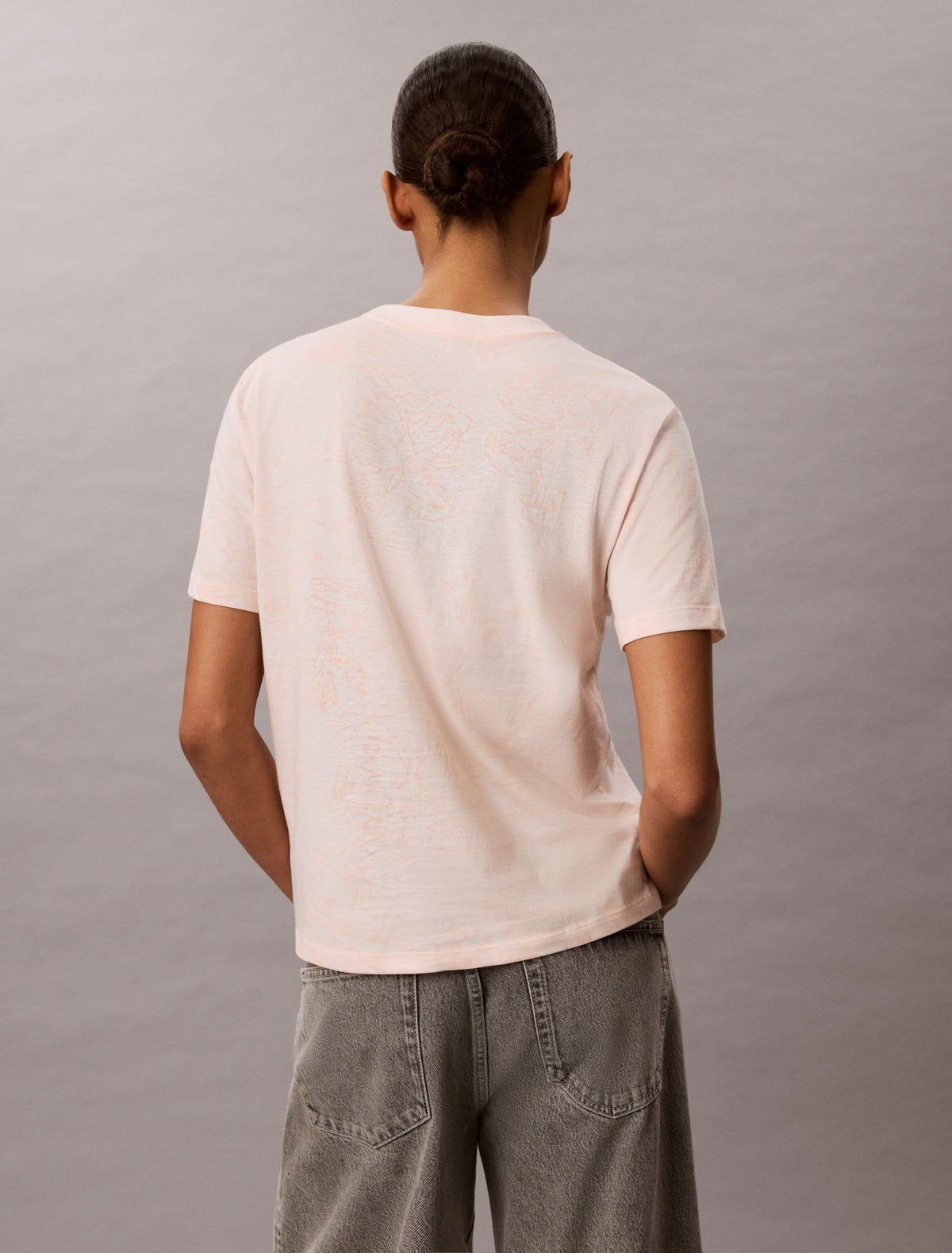 Floral Graphic Classic Tee - Calvin Klein Women