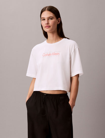 Commuter Boxy Cropped T-Shirt - Calvin Klein Women