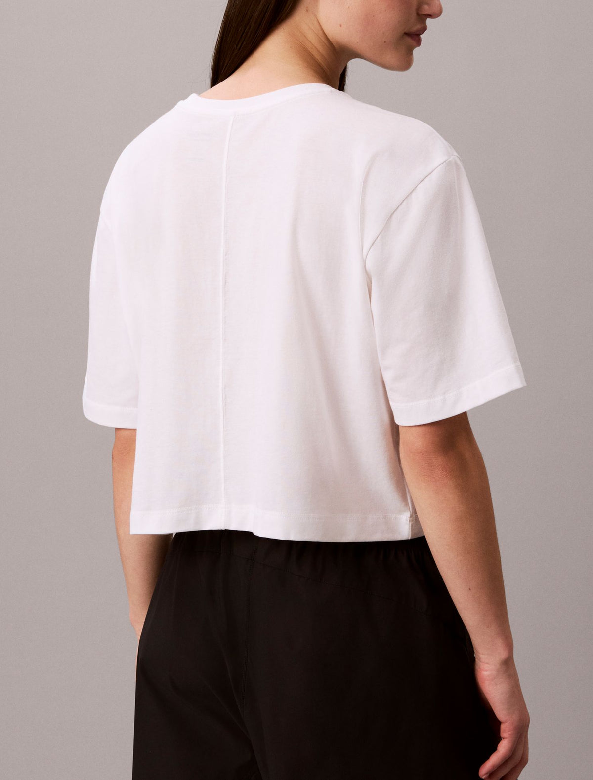 Commuter Boxy Cropped T-Shirt - Calvin Klein Women