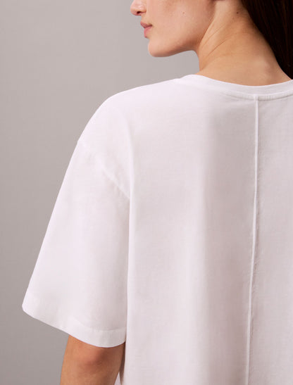Commuter Boxy Cropped T-Shirt - Calvin Klein Women