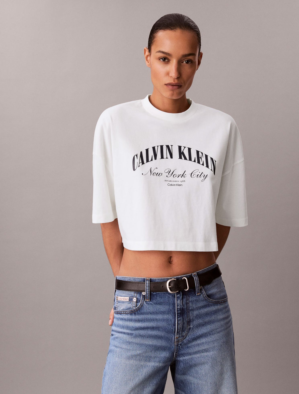 Heritage Classic Boxy T-Shirt - Calvin Klein Women