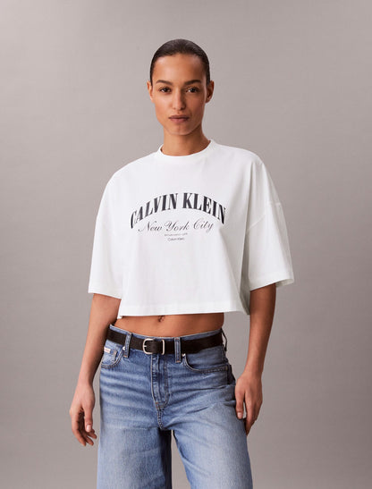 Heritage Classic Boxy T-Shirt - Calvin Klein Women