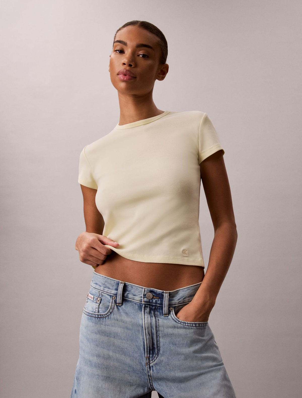 Refined Baby Tee - Calvin Klein Women