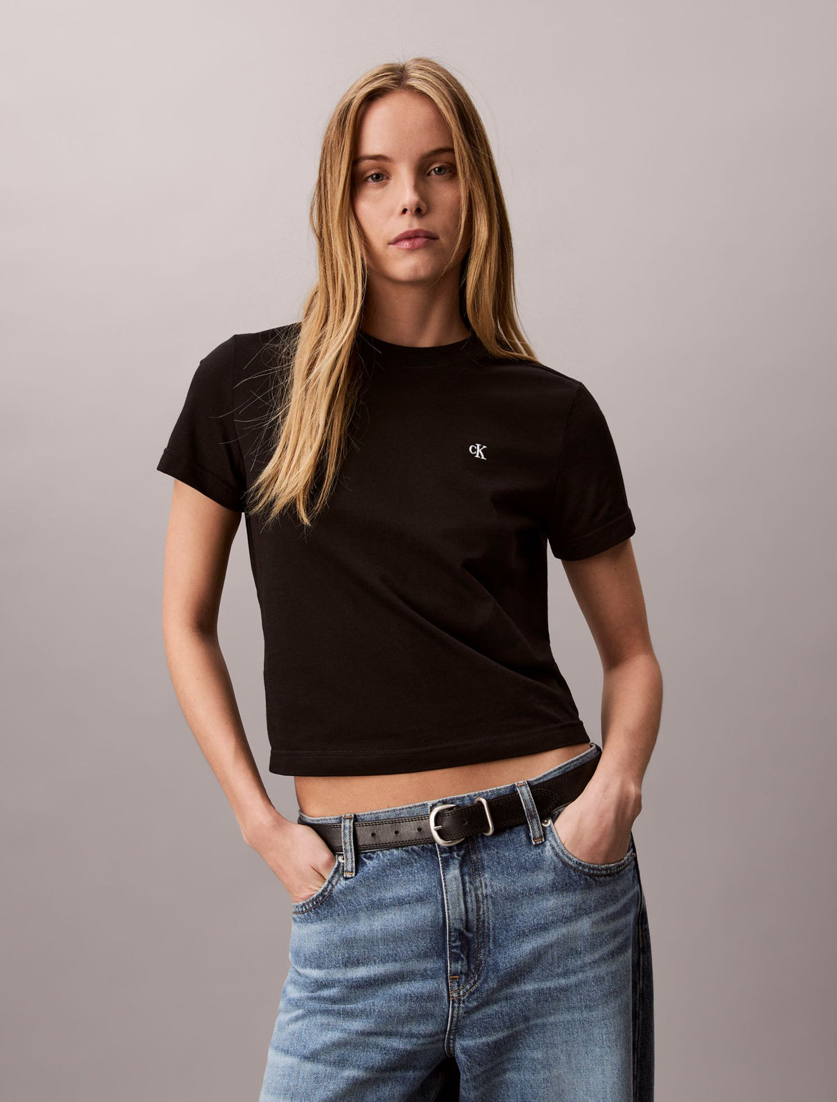 Monogram T-Shirt - Calvin Klein Women