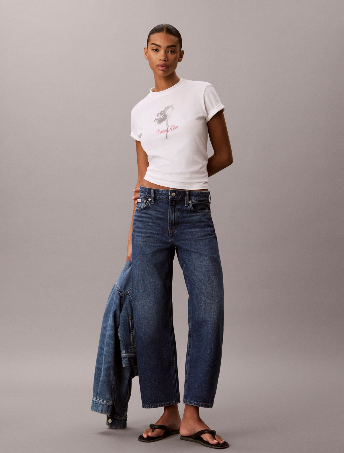 Floral Graphic Classic Tee - Calvin Klein Women