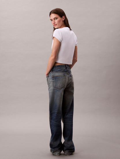 Monologo Baby Tee - Calvin Klein Women