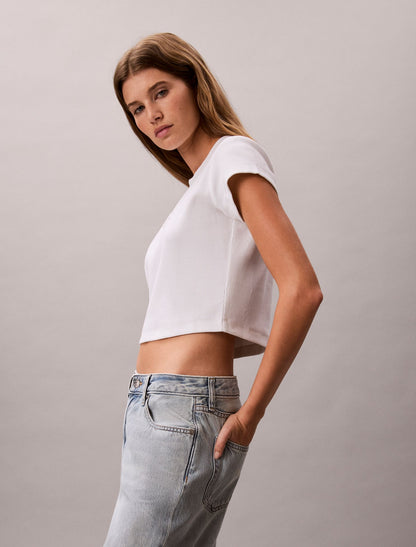 Monologo Baby Tee - Calvin Klein Women