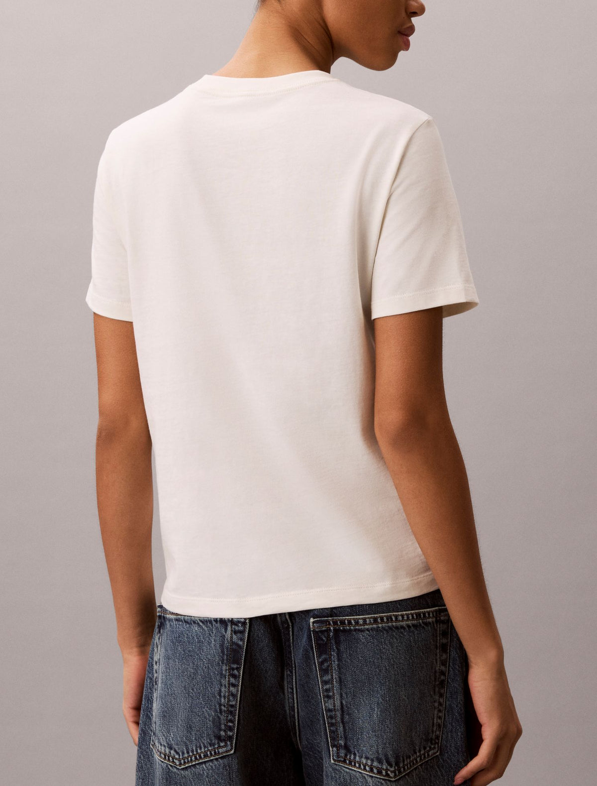 Baby Terry Monologo Graphic Tee - Calvin Klein Women