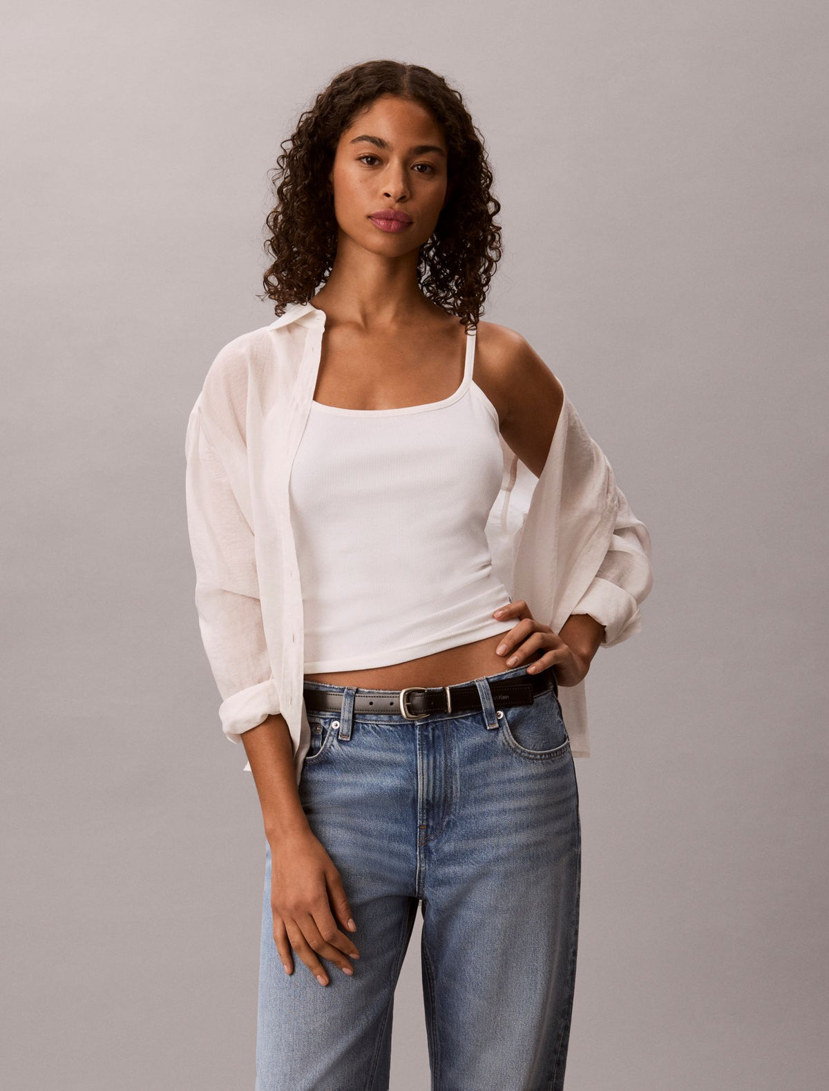 Contour Rib Camisole - Calvin Klein Women