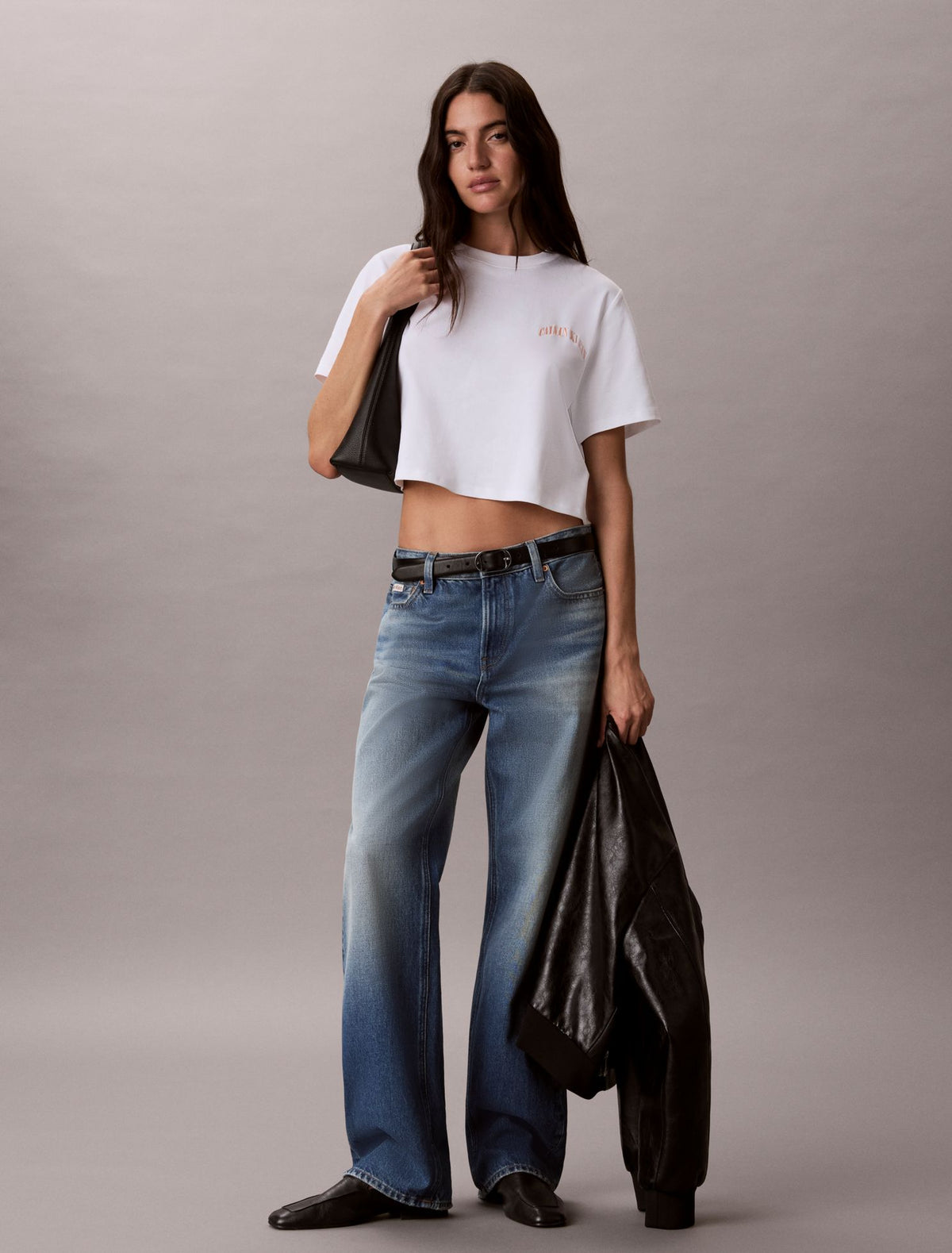 Heritage Classic Cropped T-Shirt - Calvin Klein Women