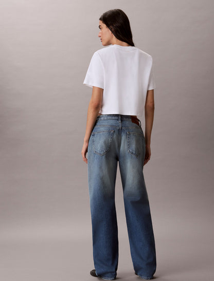 Heritage Classic Cropped T-Shirt - Calvin Klein Women