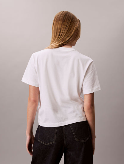 Script Logo Graphic Boxy T-Shirt - Calvin Klein Women