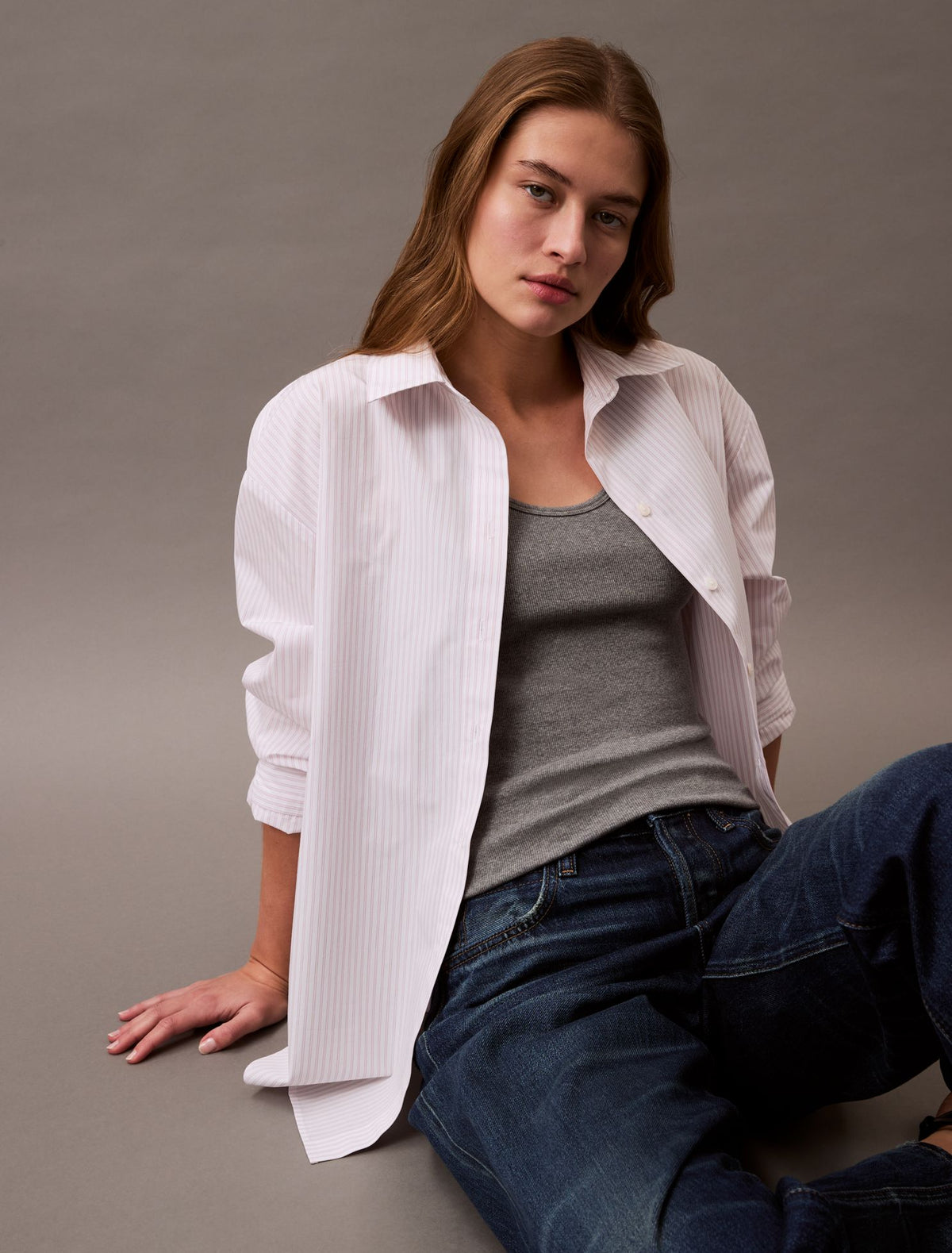 Cotton Contour Rib Tank - Calvin Klein Women
