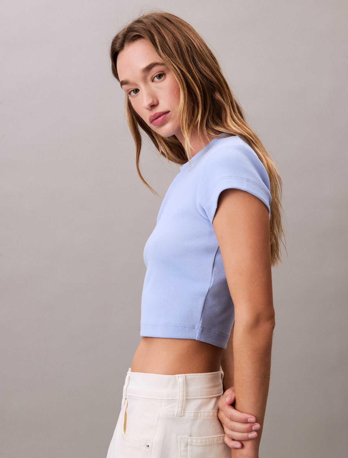Monologo Baby Tee - Calvin Klein Women