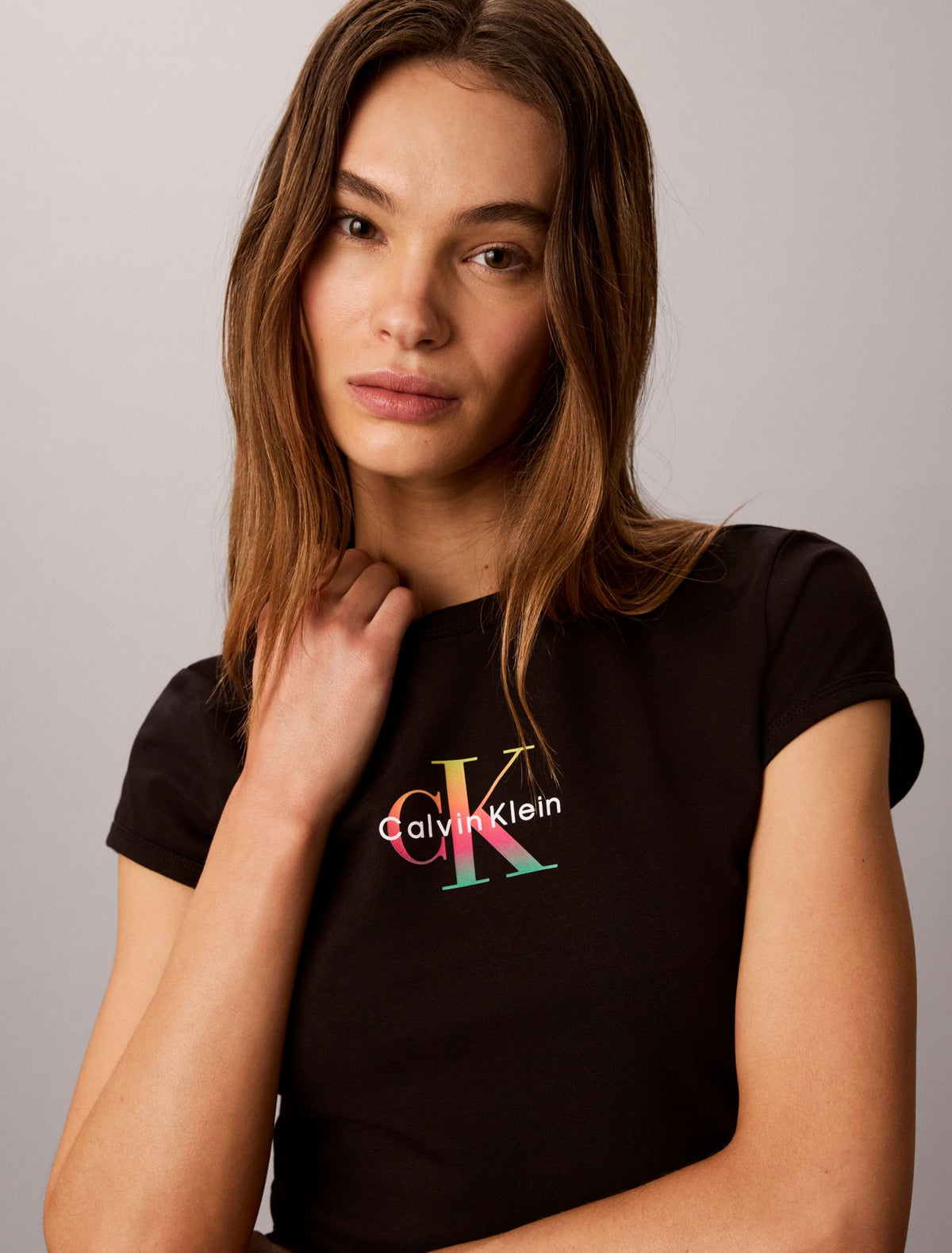 Pride Monologo Baby Tee - Calvin Klein Women