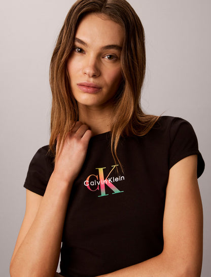 Pride Monologo Baby Tee - Calvin Klein Women