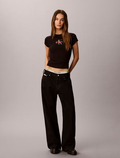 Pride Monologo Baby Tee - Calvin Klein Women