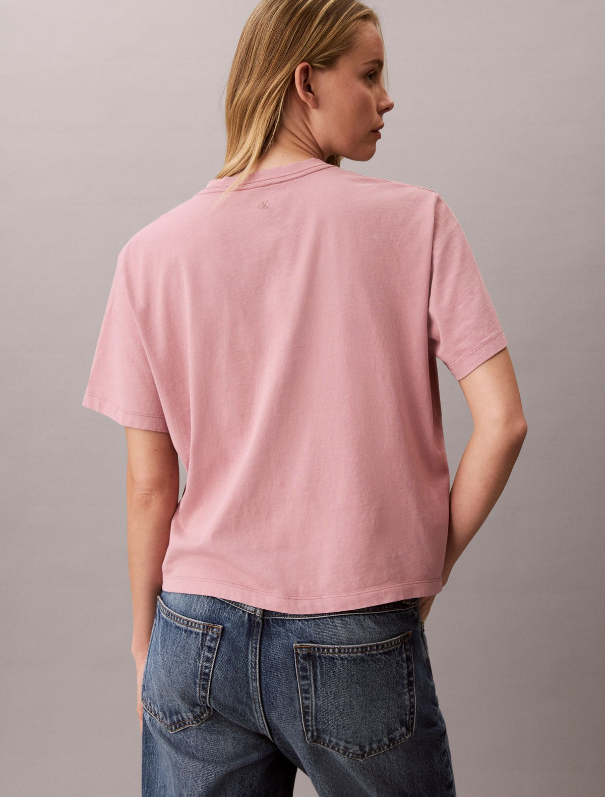 Boxy Graphic Logo Tee - Calvin Klein Women