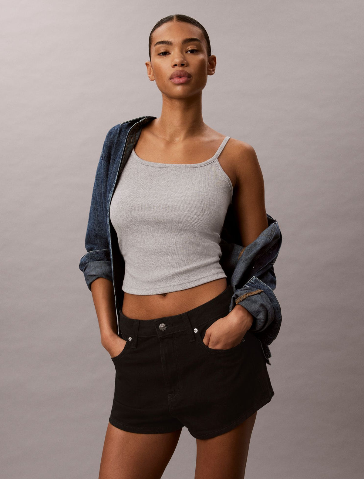Contour Rib Camisole - Calvin Klein Women