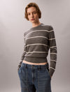 Grey Heather Stripe