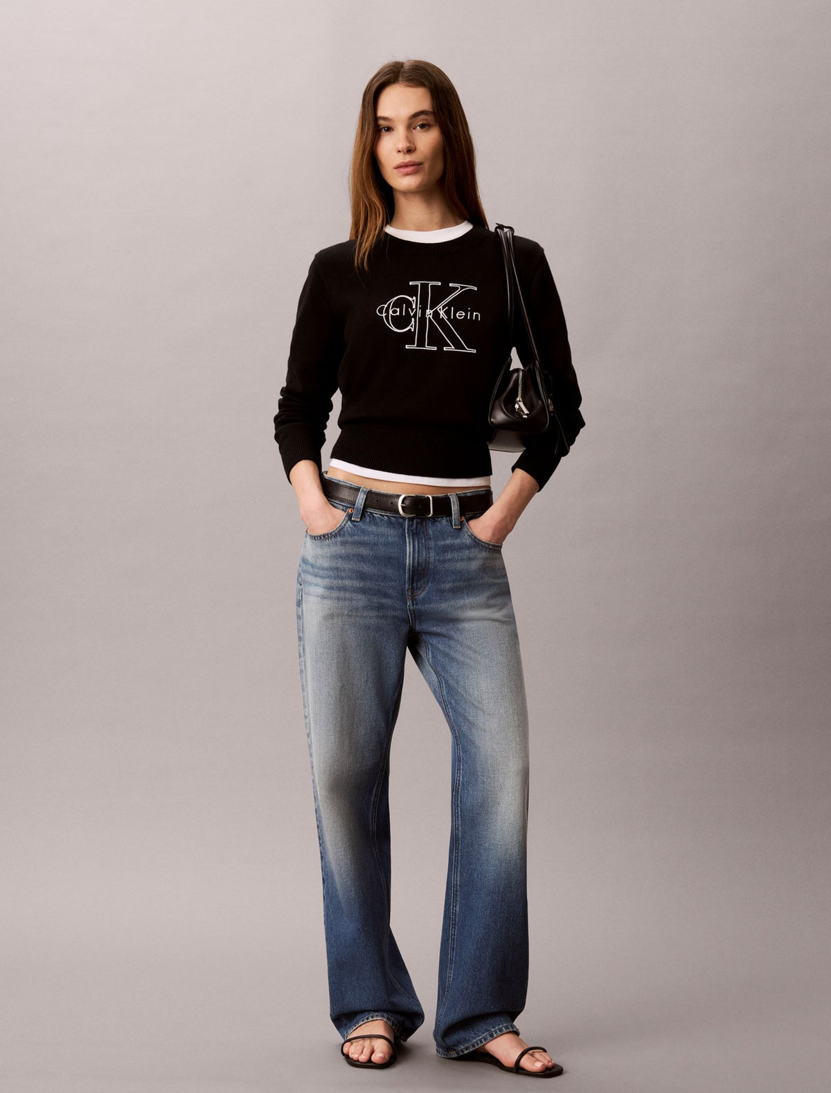 Monologo Outline Sweater - Calvin Klein Women