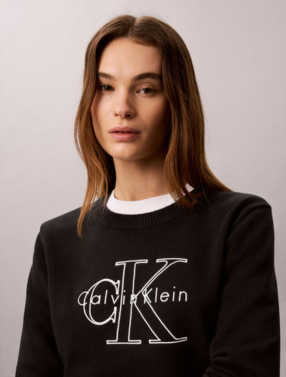 Monologo Outline Sweater - Calvin Klein Women