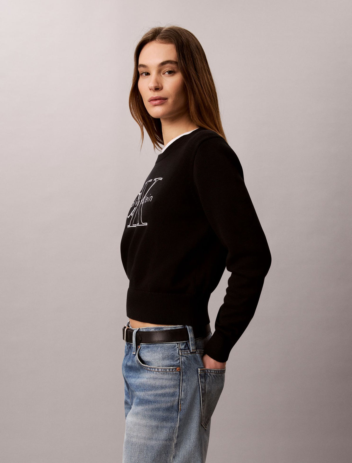 Monologo Outline Sweater - Calvin Klein Women