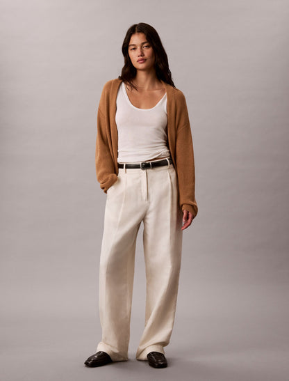 Merino Wool Blend Duster Cardigan - Calvin Klein Women