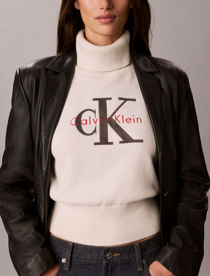 Monologo Turtleneck Sweater - Calvin Klein Women