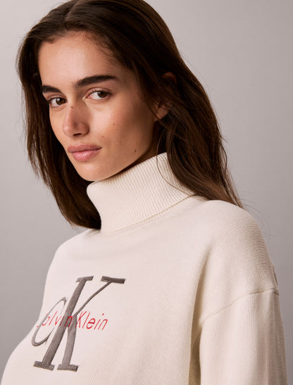 Monologo Turtleneck Sweater - Calvin Klein Women