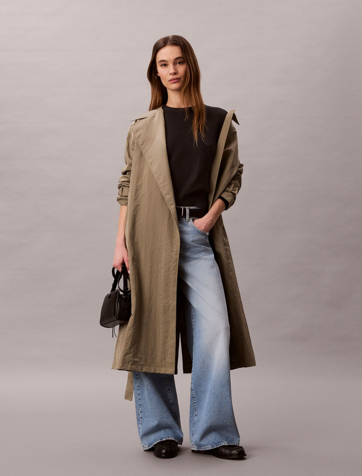 Smooth Cotton Monogram Sweater - Calvin Klein Women