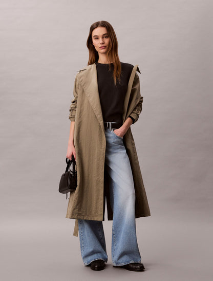 Smooth Cotton Monogram Sweater - Calvin Klein Women