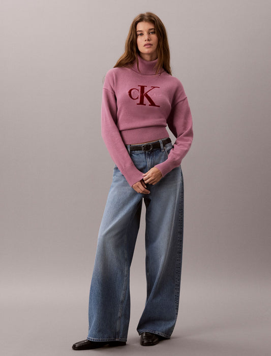 Monologo Turtleneck Sweater - Calvin Klein Women