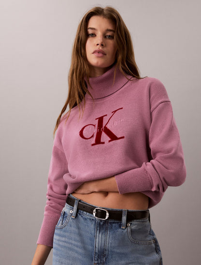 Monologo Turtleneck Sweater - Calvin Klein Women