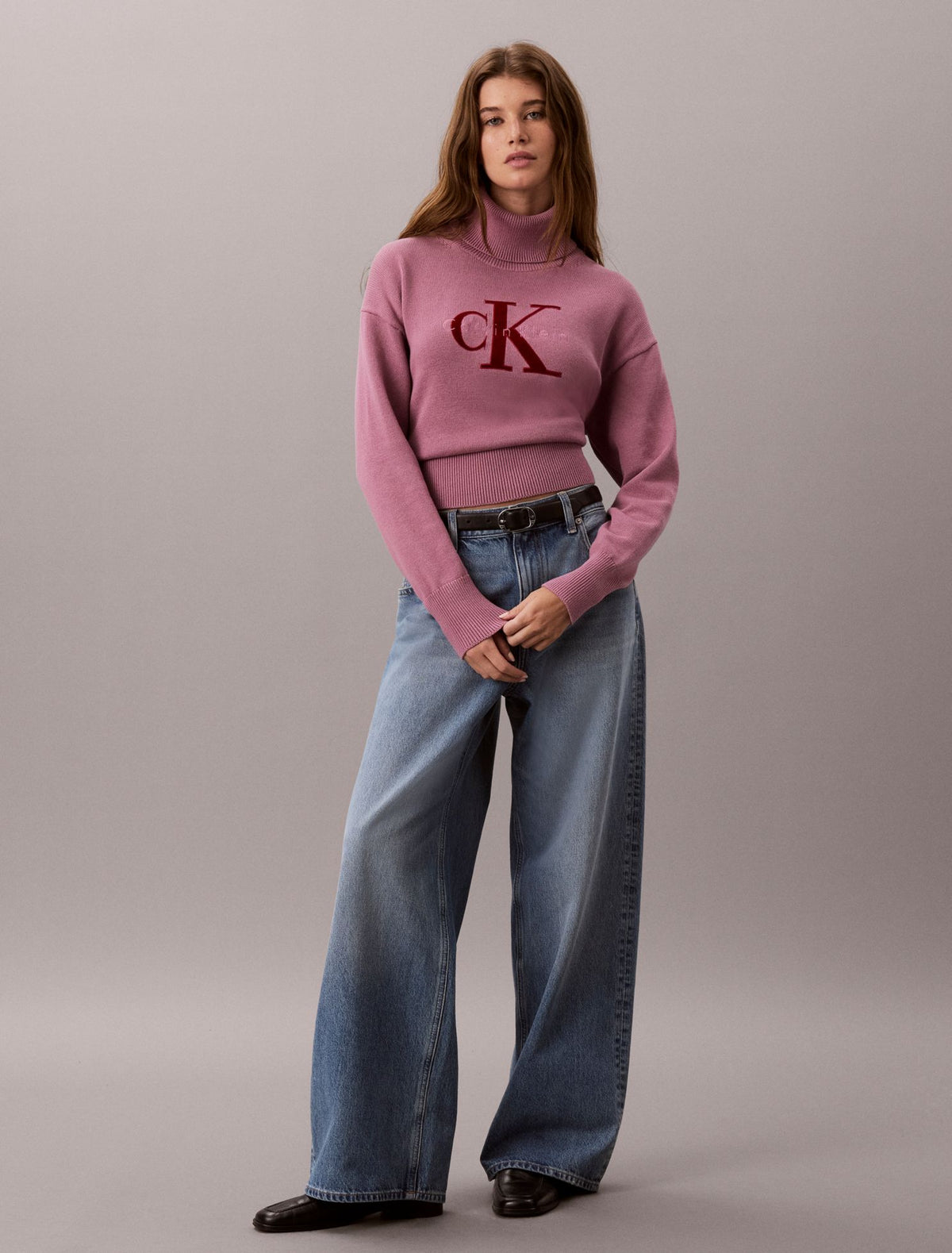 Monologo Turtleneck Sweater - Calvin Klein Women