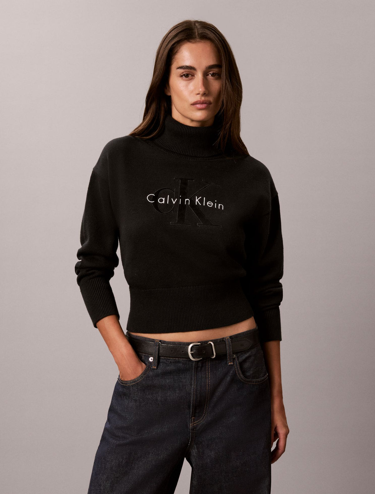 Monologo Turtleneck Sweater - Calvin Klein Women