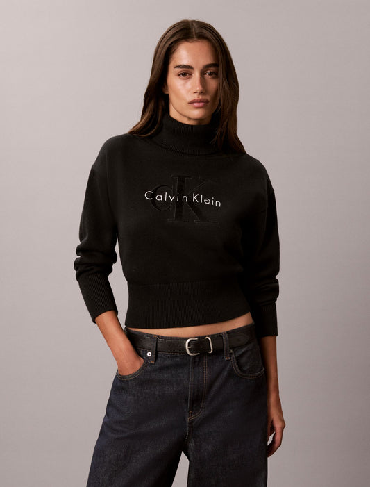 Monologo Turtleneck Sweater - Calvin Klein Women