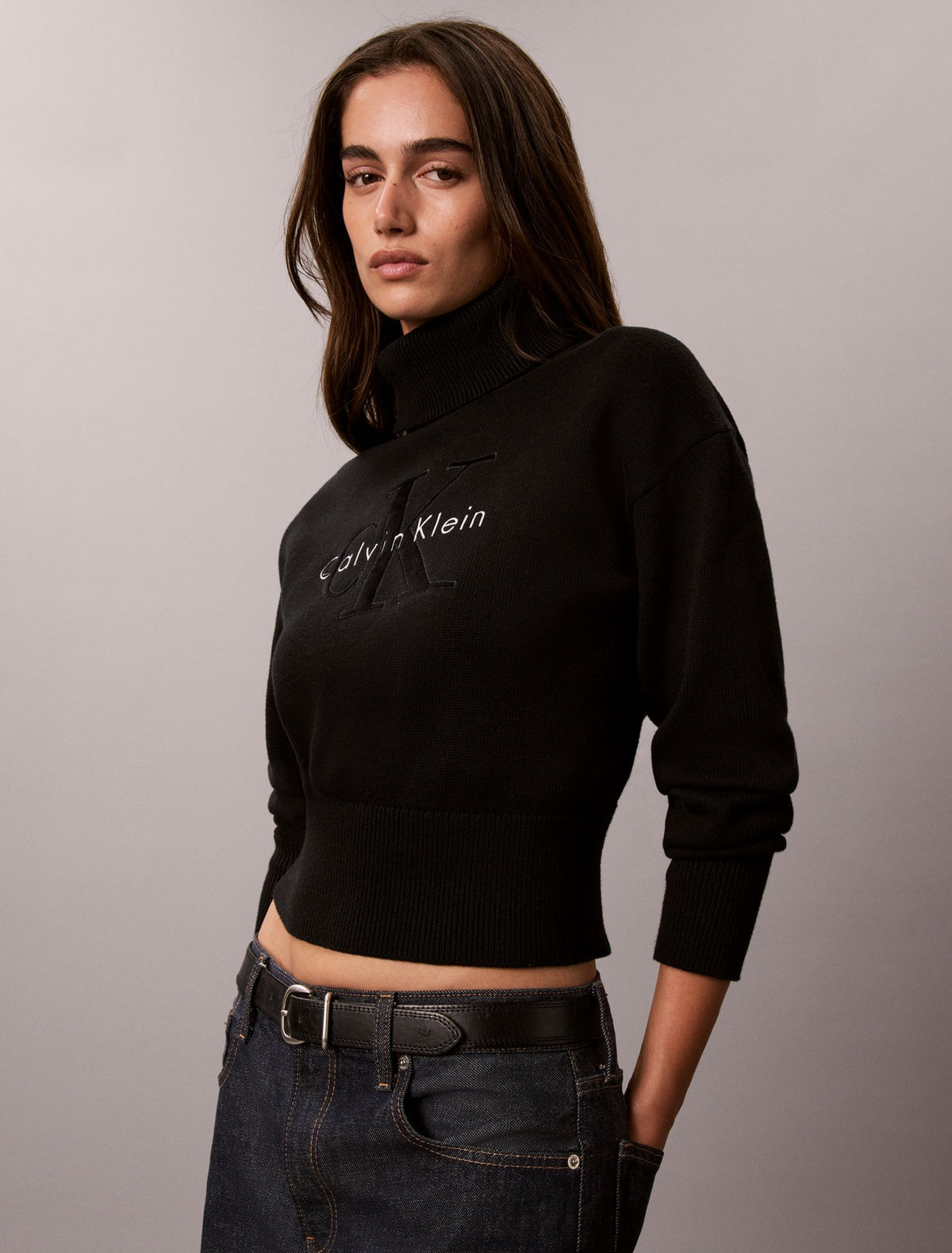 Monologo Turtleneck Sweater - Calvin Klein Women