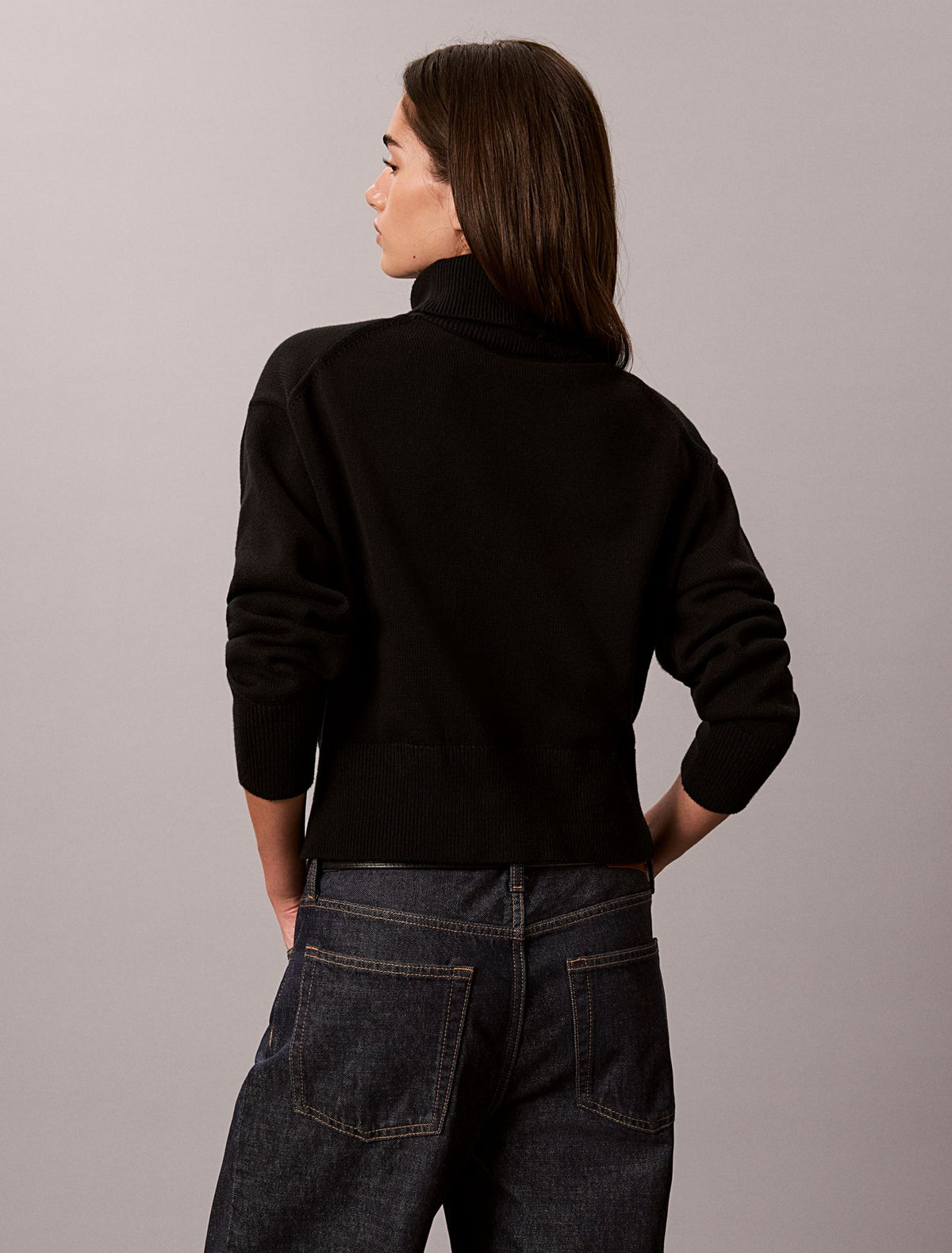 Monologo Turtleneck Sweater - Calvin Klein Women