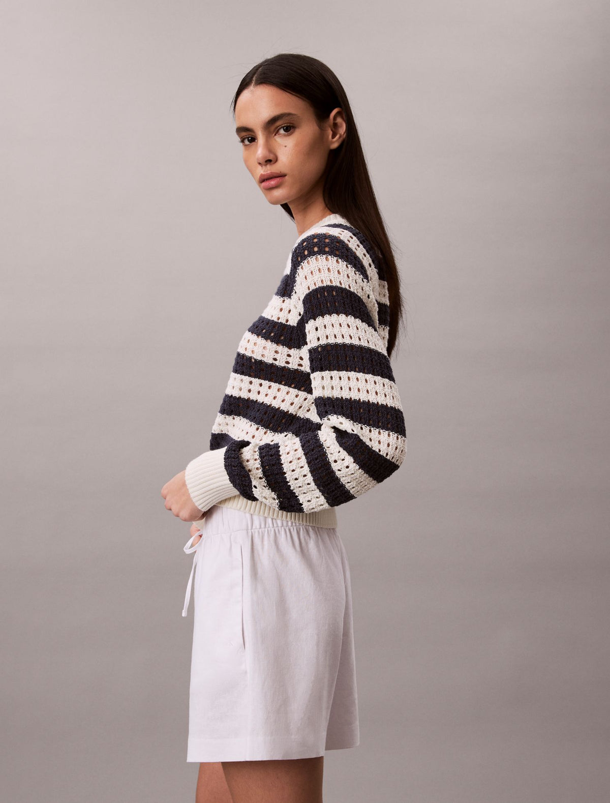 Open Stitch Sweater - Calvin Klein Women