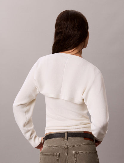 2-In-1 Cardigan Tank Set - Calvin Klein Women