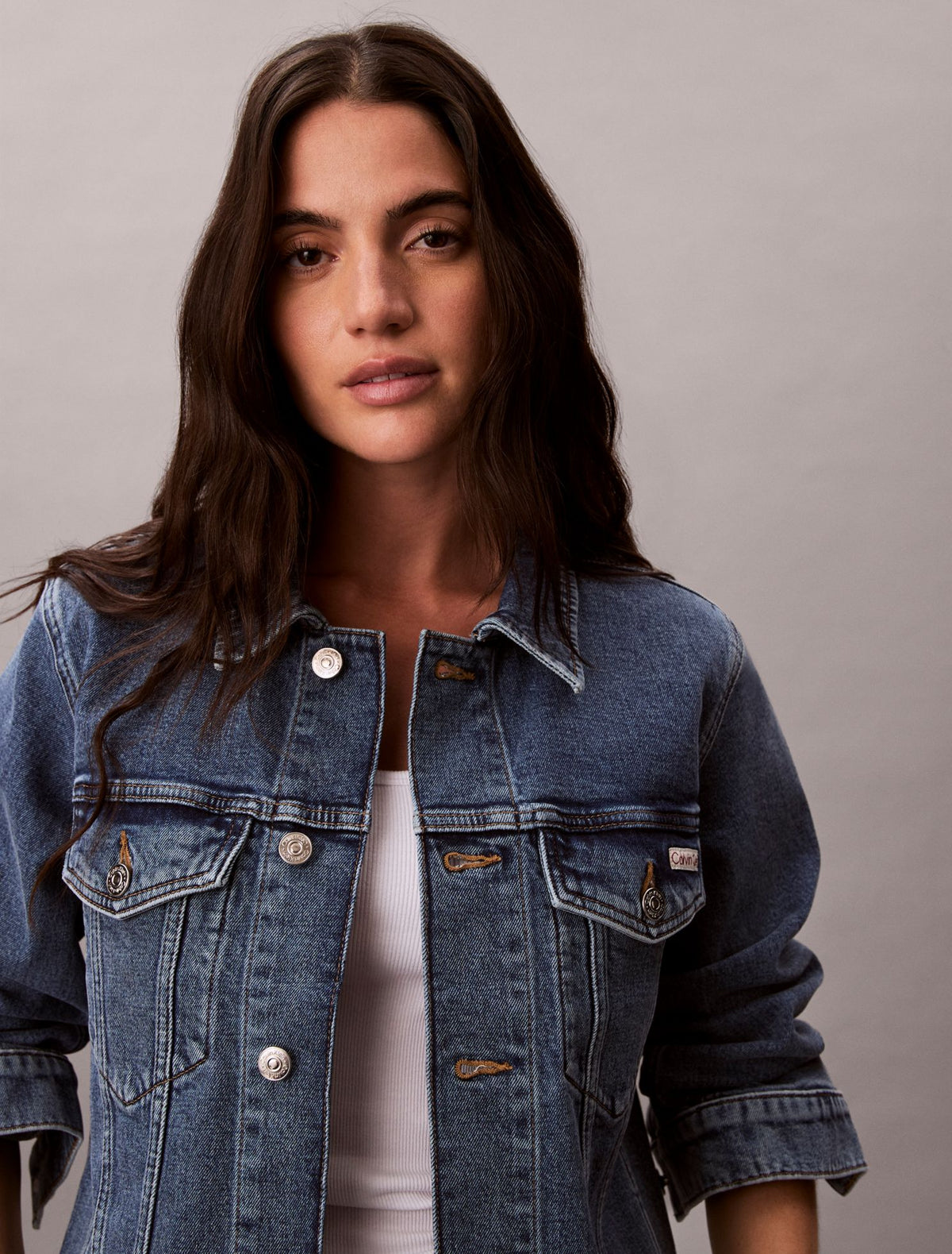 Classic Trucker Jacket - Calvin Klein Women
