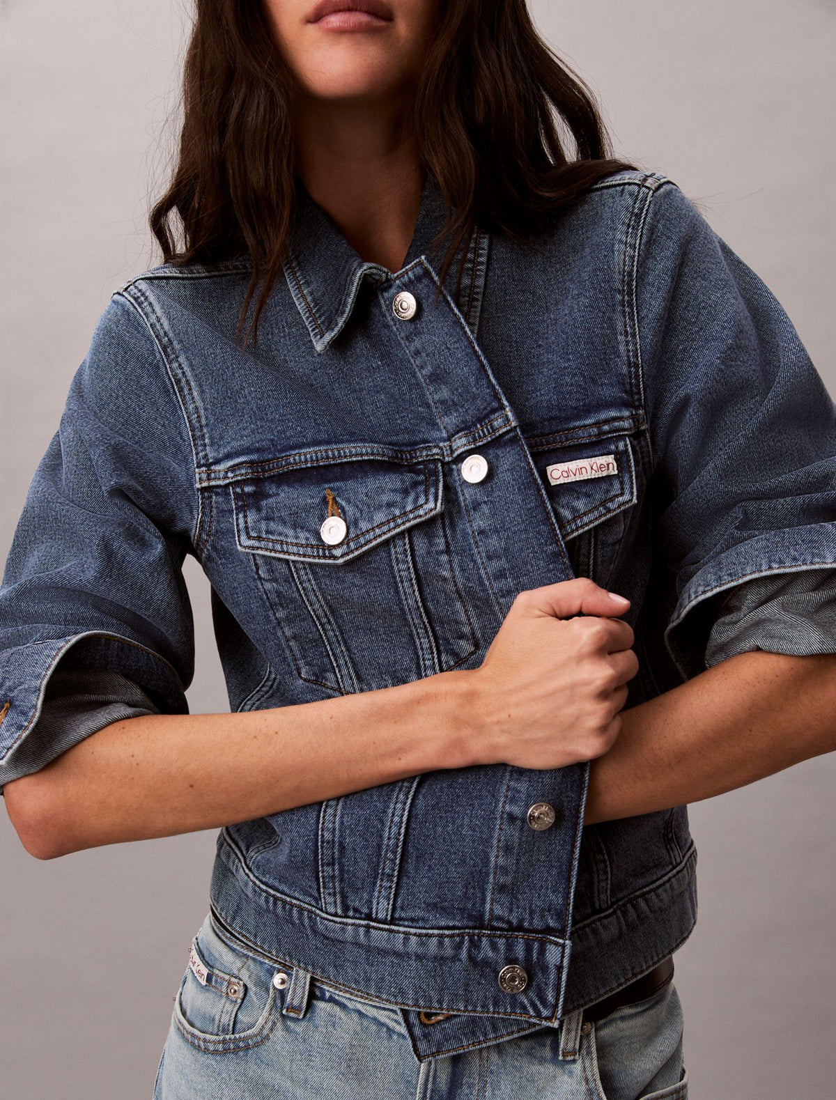 Classic Trucker Jacket - Calvin Klein Women