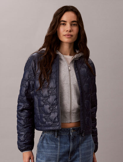 Monogram Quilted Liner Jacket - Calvin Klein Women