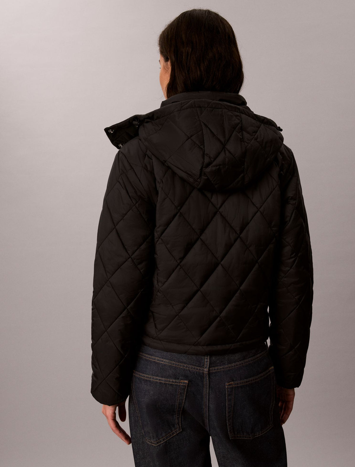 Quilted Hooded Puffer Jacket - Calvin Klein Women