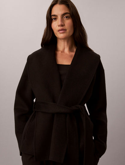 Shawl Hip Coat - Calvin Klein Women